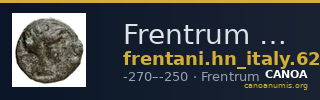 Frentrum Historia Numorum Italy 621 — CANOA