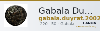 Gabala Duyrat 2002 series 10 — CANOA