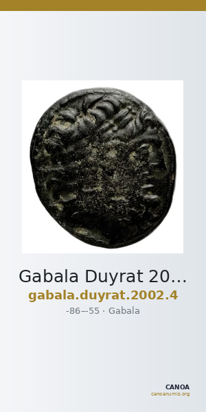 Gabala Duyrat 2002 series 4 — CANOA