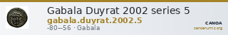 Gabala Duyrat 2002 series 5 — CANOA