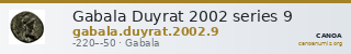 Gabala Duyrat 2002 series 9 — CANOA