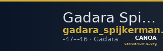 Gadara Spijkerman 1978 3 — CANOA