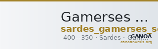 Gamerses Sardis Schultz 1992  Figs. 1-4 — CANOA