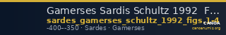 Gamerses Sardis Schultz 1992  Figs. 1-4 — CANOA