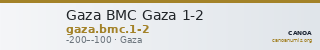 Gaza BMC Gaza 1-2 — CANOA