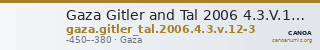 Gaza Gitler and Tal 2006 4.3.V.12-3 — CANOA