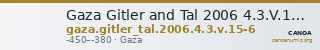 Gaza Gitler and Tal 2006 4.3.V.15-6 — CANOA