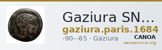 Gaziura SNG Paris 1684 — CANOA