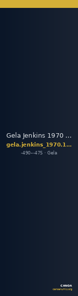 Gela Jenkins 1970 101-103 — CANOA