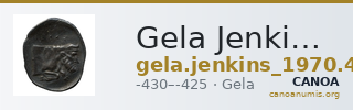 Gela Jenkins 1970 401-453 — CANOA