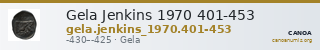 Gela Jenkins 1970 401-453 — CANOA