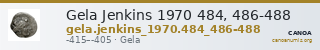 Gela Jenkins 1970 484, 486-488 — CANOA