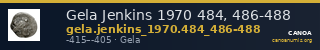 Gela Jenkins 1970 484, 486-488 — CANOA