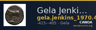 Gela Jenkins 1970 485 — CANOA