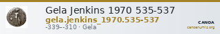 Gela Jenkins 1970 535-537 — CANOA