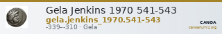 Gela Jenkins 1970 541-543 — CANOA