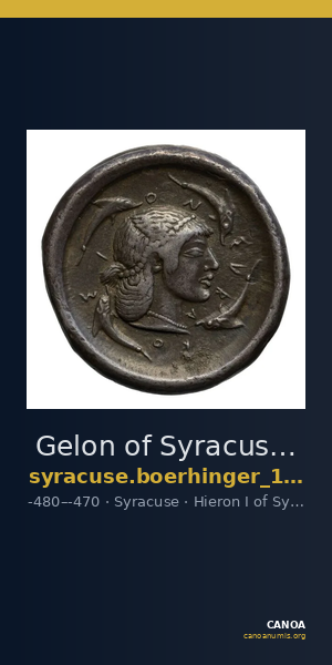 Gelon of Syracuse Syracuse Boerhinger 1929 55-278_293-355 — CANOA