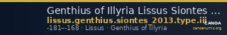 Genthius of Illyria Lissus Siontes 2013 Type III — CANOA