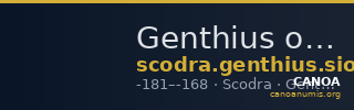 Genthius of Illyria Scodra Siontes 2013 Type IV — CANOA