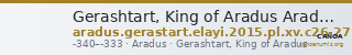 Gerashtart, King of Aradus Aradus Elayi 2015 Pl. xv, c26-27 — CANOA