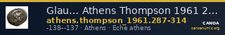 Glau… Athens Thompson 1961 287-314 — CANOA