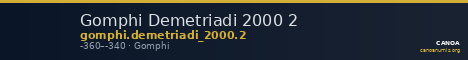 Gomphi Demetriadi 2000 2 — CANOA
