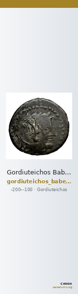 Gordiuteichos Babelon 1898 (Inv. Waddington) 2353 — CANOA
