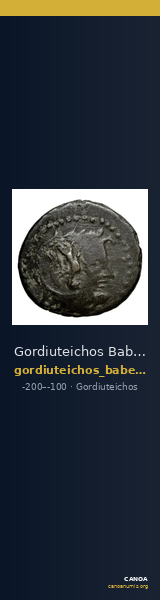 Gordiuteichos Babelon 1898 (Inv. Waddington) 2353 — CANOA