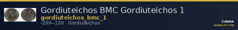 Gordiuteichos BMC Gordiuteichos 1 — CANOA