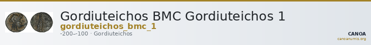 Gordiuteichos BMC Gordiuteichos 1 — CANOA