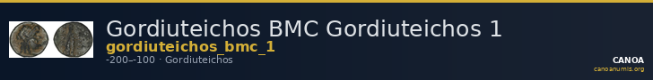 Gordiuteichos BMC Gordiuteichos 1 — CANOA