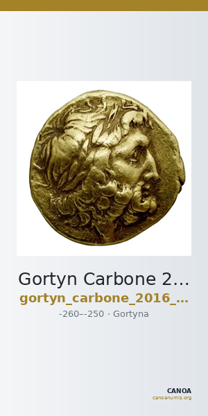Gortyn Carbone 2016 123 — CANOA