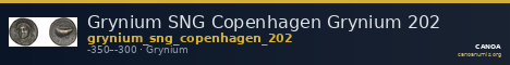 Grynium SNG Copenhagen Grynium 202 — CANOA