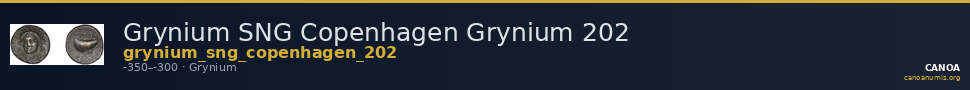 Grynium SNG Copenhagen Grynium 202 — CANOA