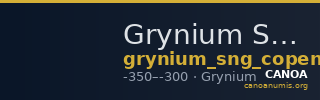Grynium SNG Copenhagen Grynium 207 — CANOA