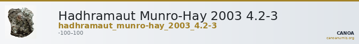 Hadhramaut Munro-Hay 2003 4.2-3 — CANOA