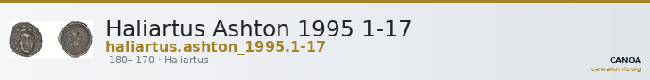 Haliartus Ashton 1995 1-17 — CANOA