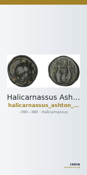 Halicarnassus Ashton 2006 pl. 2, 17 — CANOA