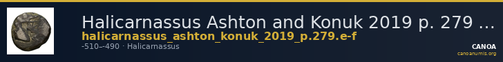 Halicarnassus Ashton and Konuk 2019 p. 279 E-F — CANOA