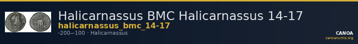 Halicarnassus BMC Halicarnassus 14-17 — CANOA