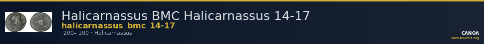 Halicarnassus BMC Halicarnassus 14-17 — CANOA