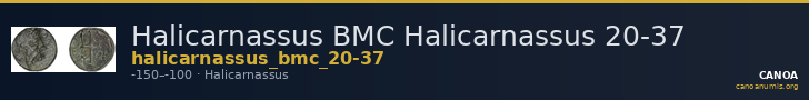 Halicarnassus BMC Halicarnassus 20-37 — CANOA
