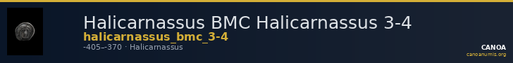 Halicarnassus BMC Halicarnassus 3-4 — CANOA