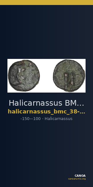 Halicarnassus BMC Halicarnassus 38-42 — CANOA
