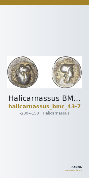 Halicarnassus BMC Halicarnassus 43-47 — CANOA