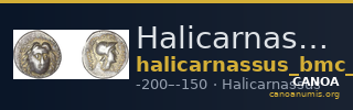 Halicarnassus BMC Halicarnassus 43-47 — CANOA