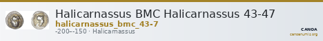 Halicarnassus BMC Halicarnassus 43-47 — CANOA