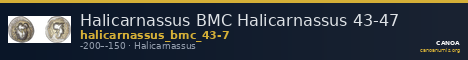 Halicarnassus BMC Halicarnassus 43-47 — CANOA