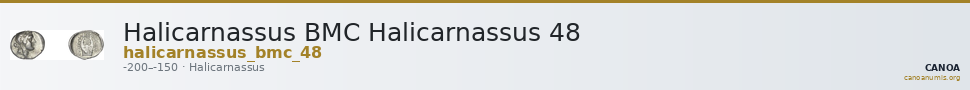 Halicarnassus BMC Halicarnassus 48 — CANOA
