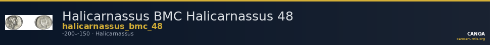 Halicarnassus BMC Halicarnassus 48 — CANOA